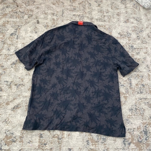 Nat Nast silk button down mens palm tree short sleeve M NWT - Picture 5 of 5